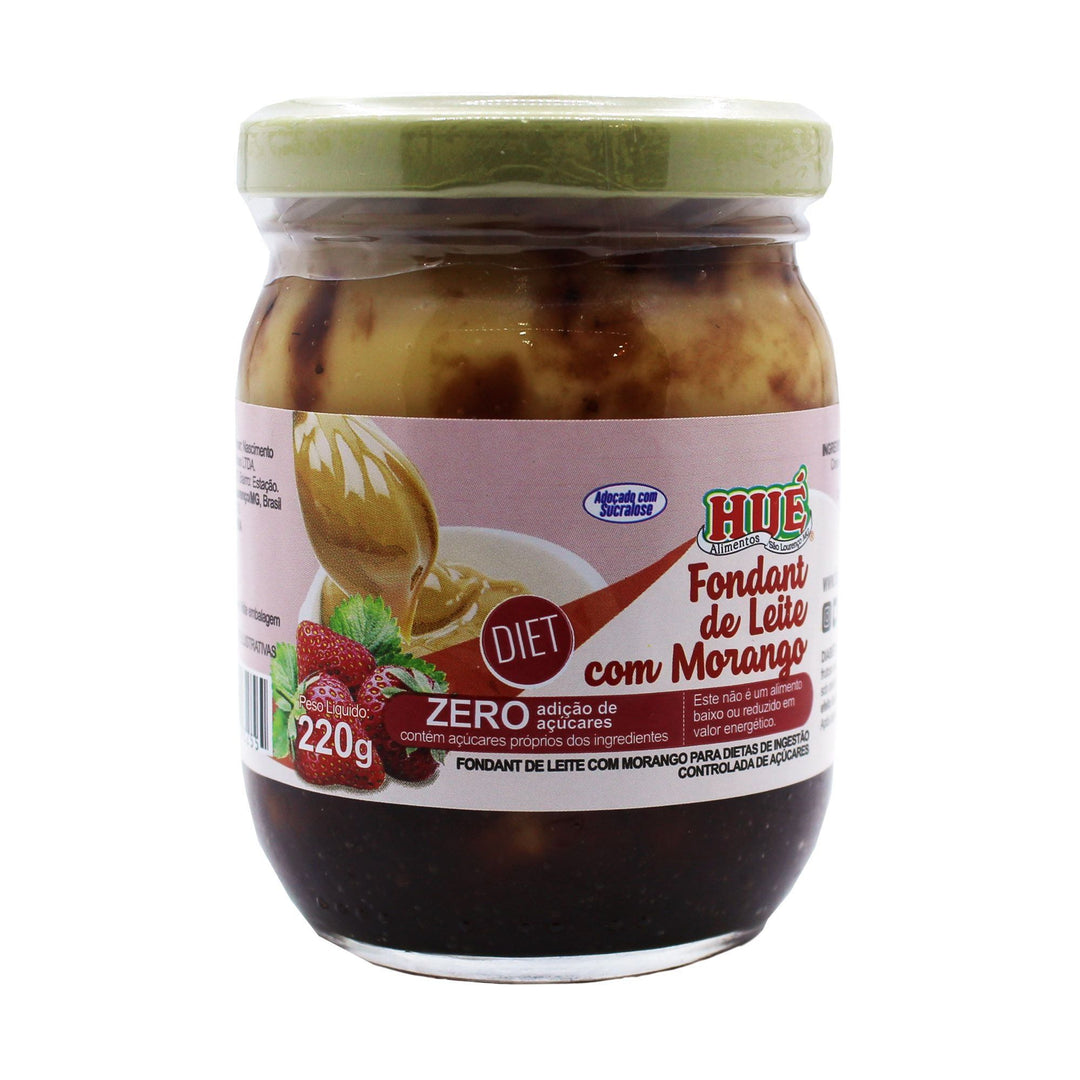 Doce De Leite Com Morango Diet 220G