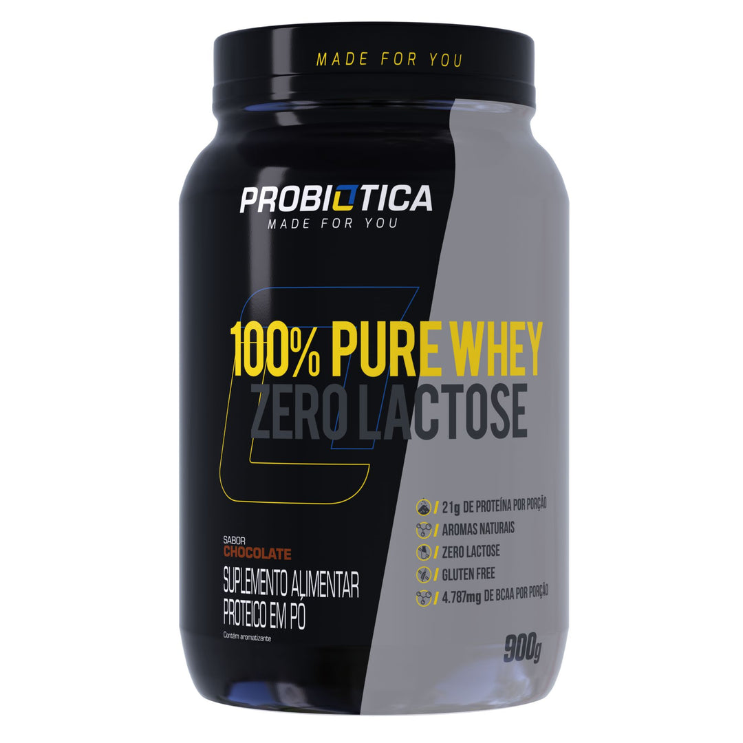 Whey 100% Pure Chocolate 900g Probiótica