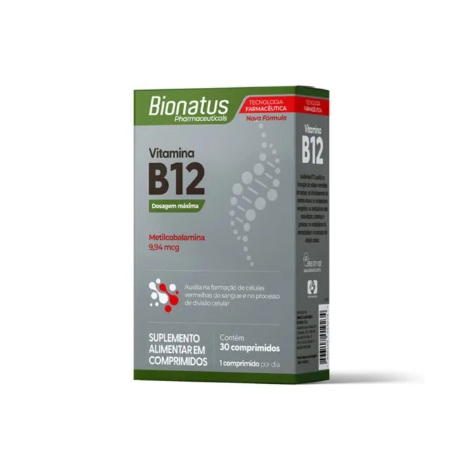 Vitamina B12 30 comp. | Bionatus