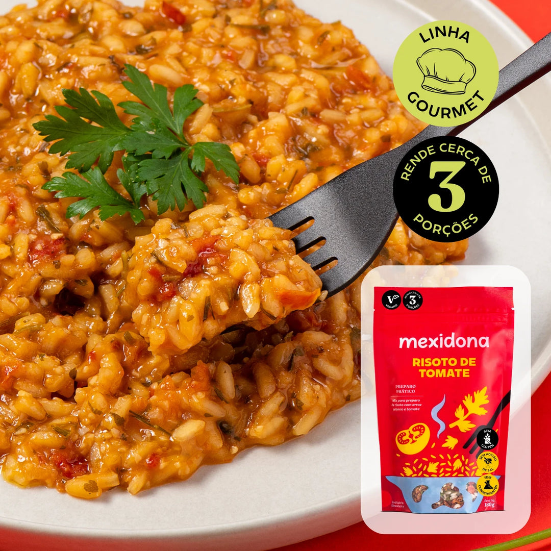 Risoto Sem Glúten 180g Tomate - Mexidona