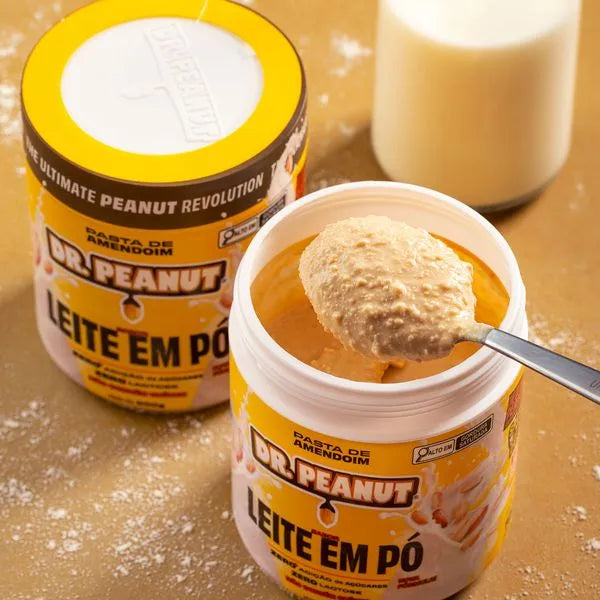 Pasta de Amendoim Leite em Pó 250g Dr. Peanut