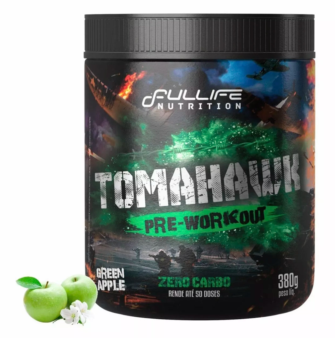 Tomahawk Pre‑Workout 380 g Green Apple | Fullife Nutriti