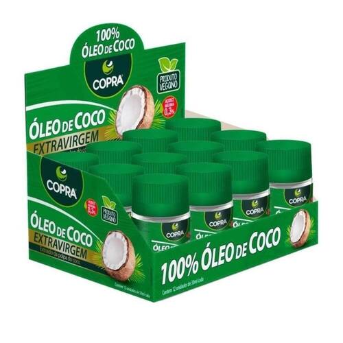 Óleo de Coco Extra Virgem 12x30ml | Copra
