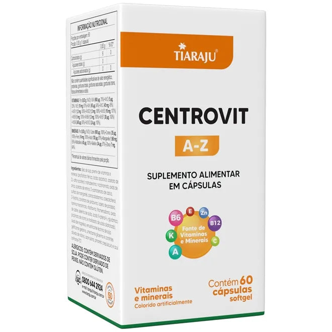 CENTROVIT (VIT.E MINERAIS A-Z) 60CPS
