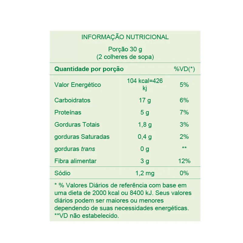 Aveia Flocos Grossos Sem Glúten 200g Grings