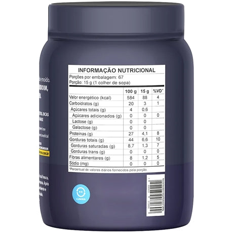 Pasta de Amendoim Integral - 1000g - Power One