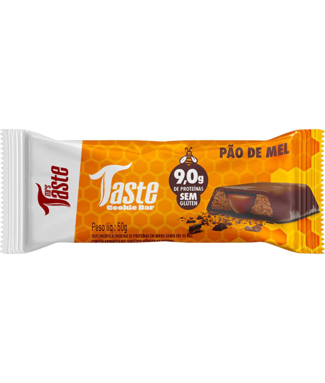 Barra Cookies Proteica  12X50G PAO DE MEL