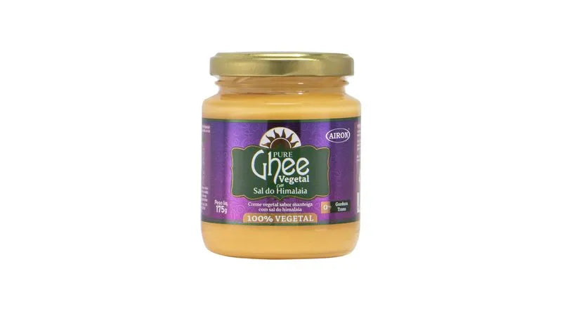 Pure Ghee Vegetal com Sal do Hymalaia 175 g Airon.