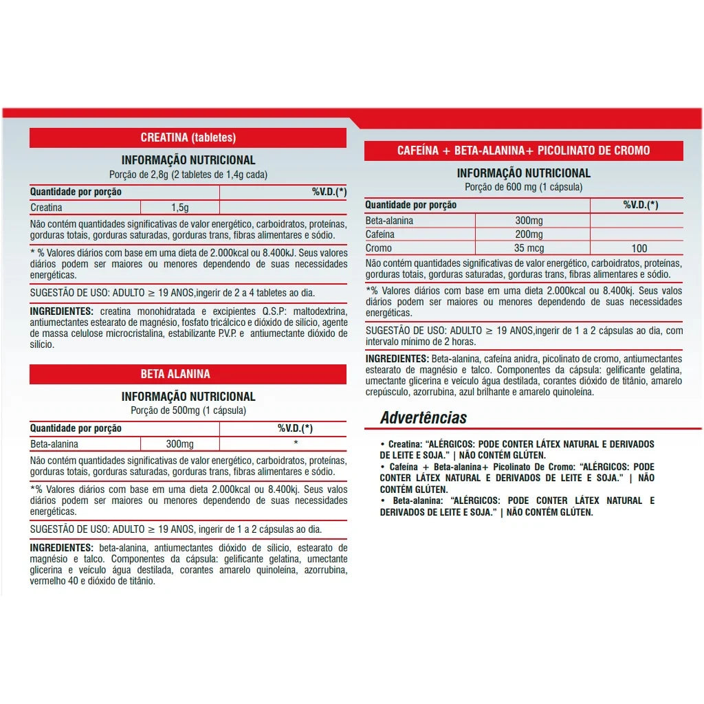 Animale Health 4 Tabletes 3 Cápsulas 30 Packs Health Labs