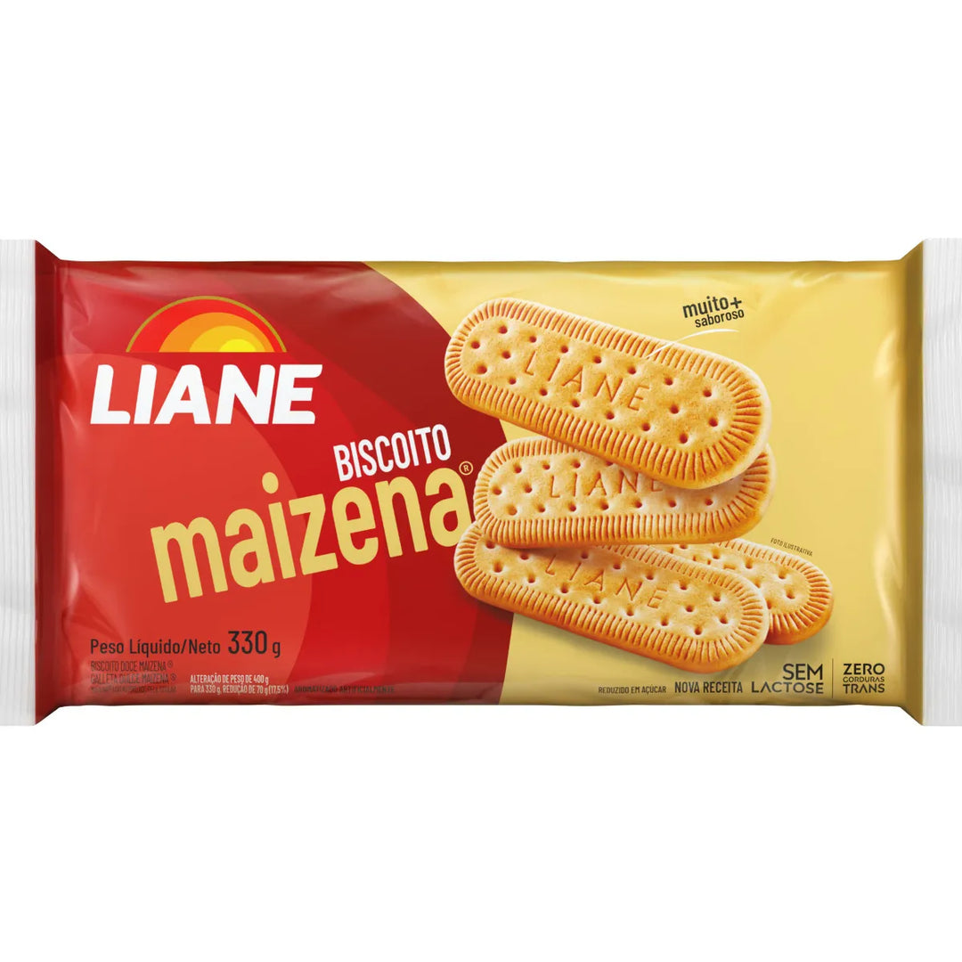 Biscoito Sem Lactose Maizena 330g | Liane