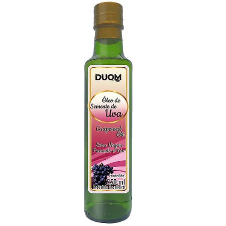 Óleo de Semente de Uva Extra Virgem 250ml | Duom