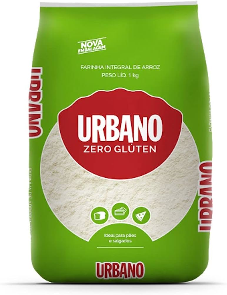 Farinha de Arroz Integral 1kg | Urbano