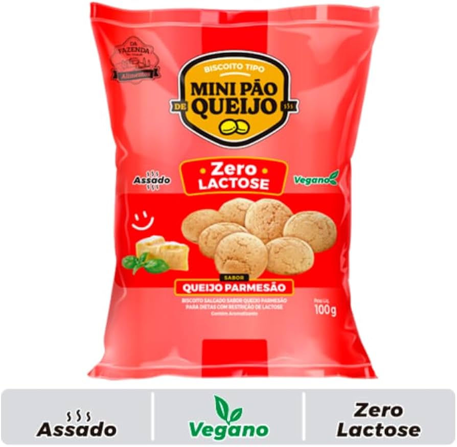Biscoito Salgadinhos Vegano Zero Lactose 100g sabor Queijo Nacho | Biosoft