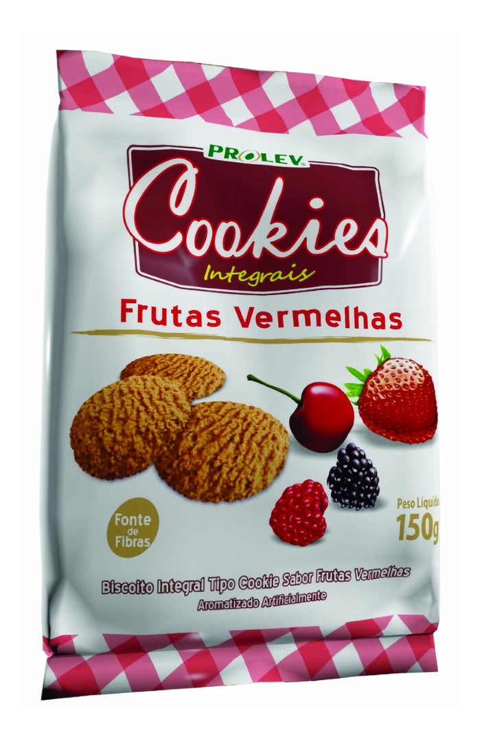 COOKIES INT.120G FRUTAS VERMELHAS