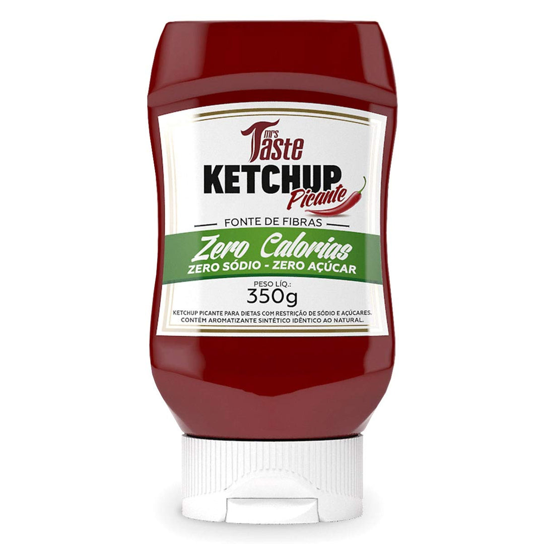 Ketchup Picante Zero Sódio e Calorias - Mrs Taste