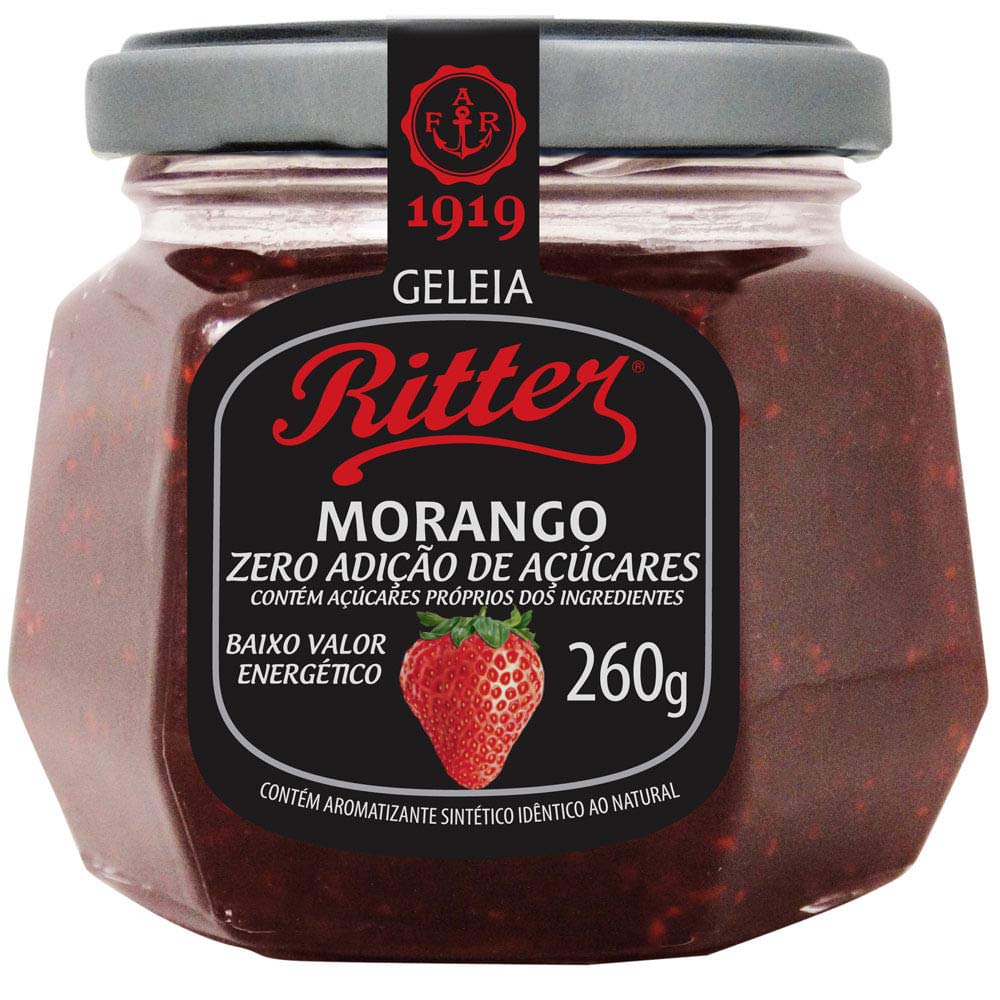 GELEIA ZERO ACUCAR 260G MORANGO