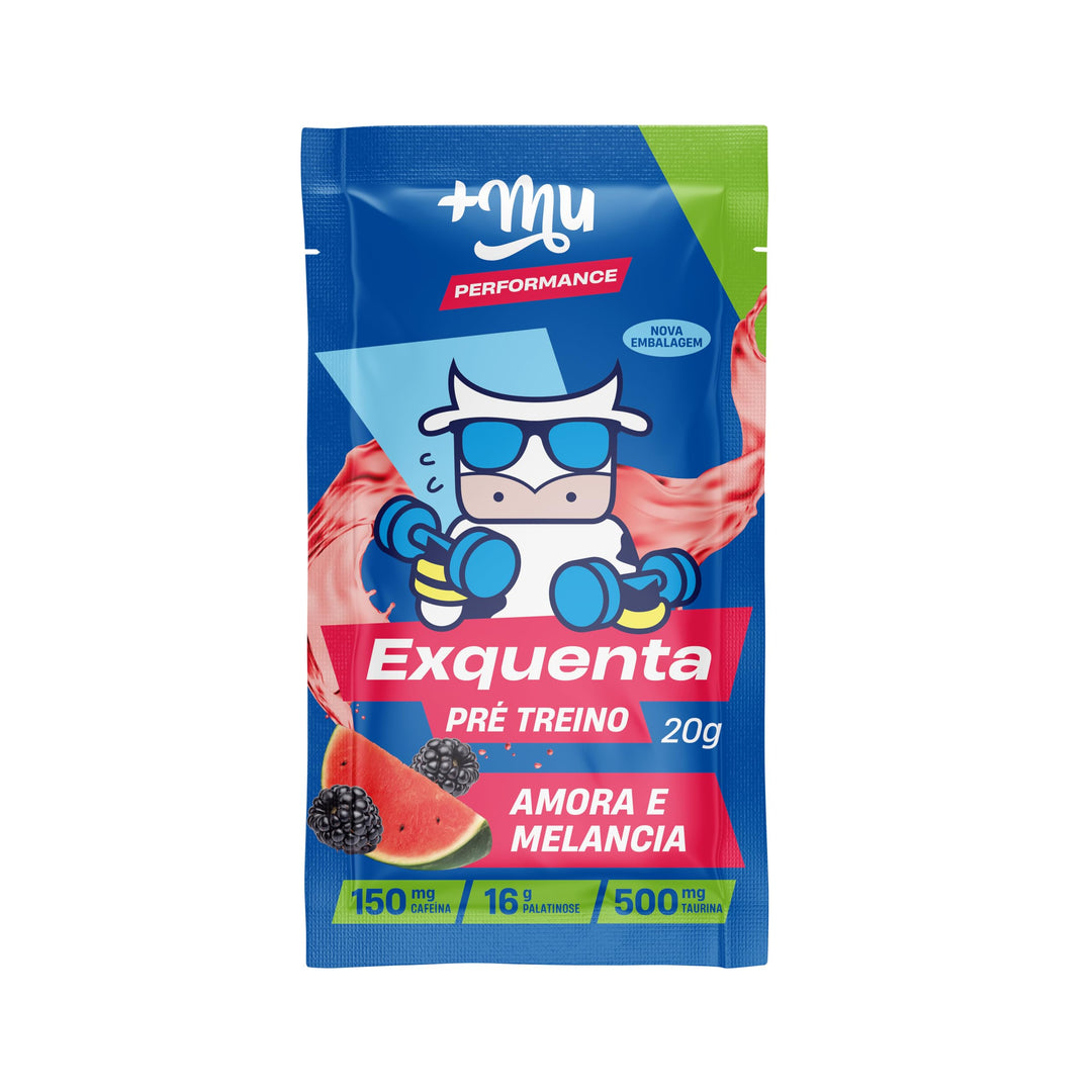 Muke Exquenta Pre Treino 15x20G Amora/Melancia