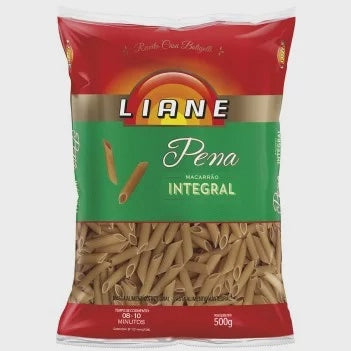 Macarrão Tipo Pena Integral 500 G - Liane Alimentos