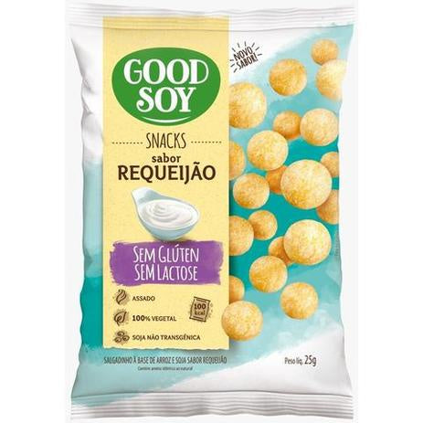 Snack GoodSoy Requeijão – Sem glúten, sem lactose – 25g
