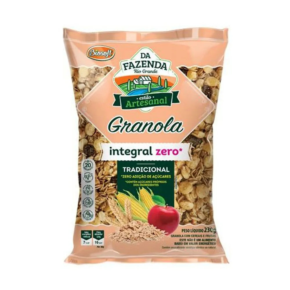 Granola Biosoft Tradicional Zero 230g