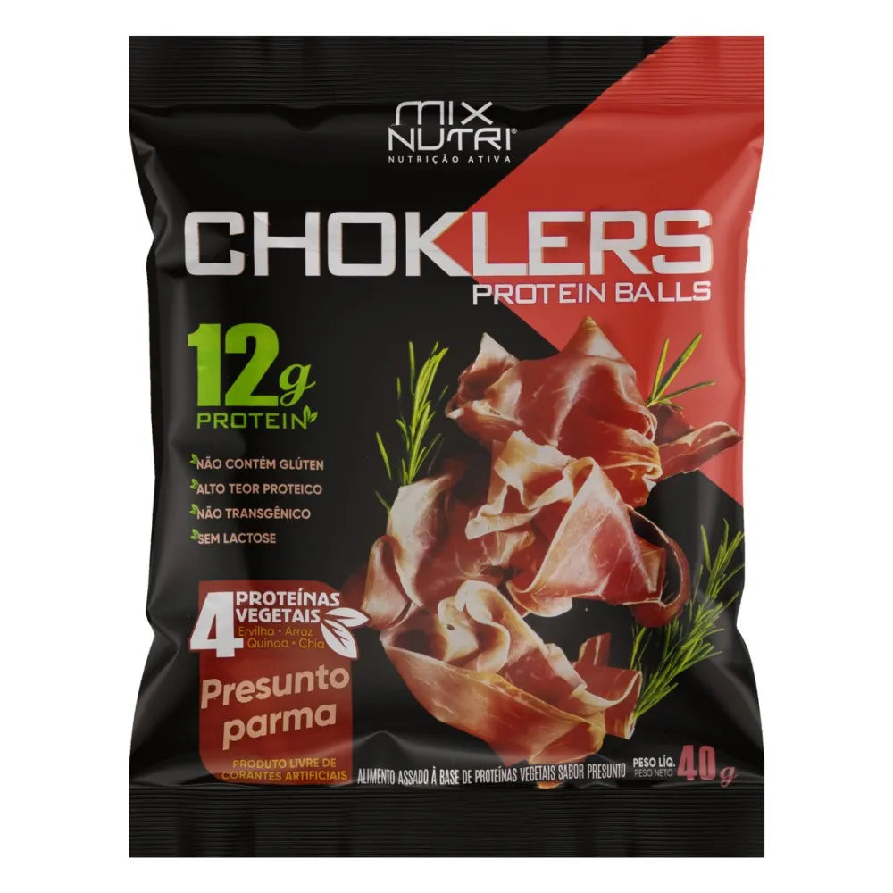 Choklers Protein Snack 40g sabor Presunto Parma | Mix Nutri