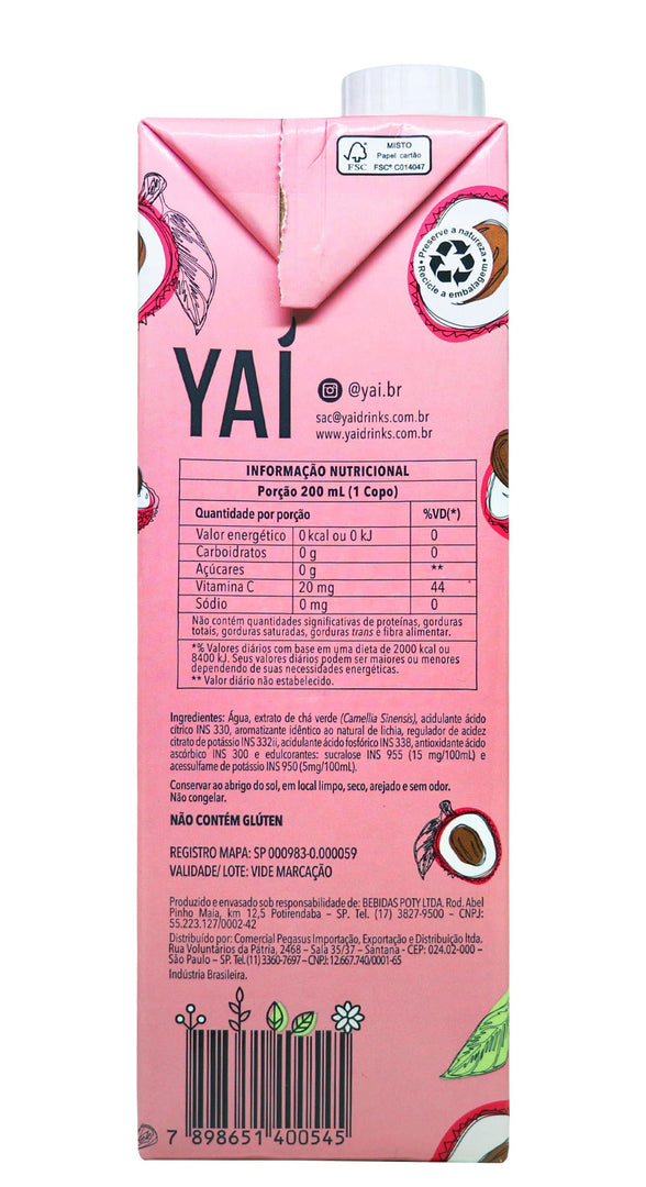 Chá Verde Lichia 1L Yaí
