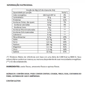Aveia E Amaranto E Quinoa 150g Grings