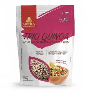 Trio de Quinoa (Branca, Vermelha e Negra) 200g | Grings