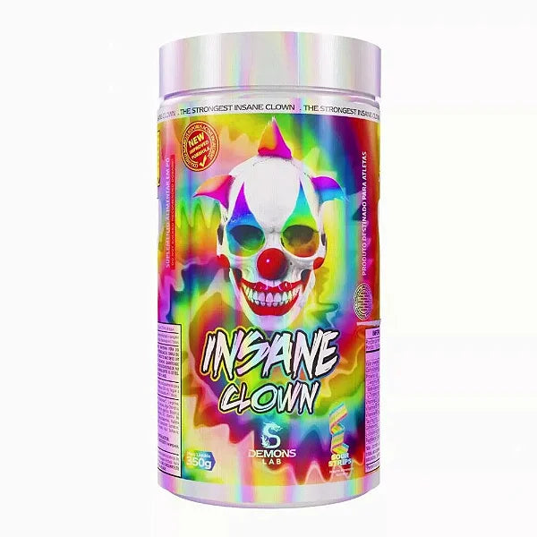 Pré-Treino Insane Clown 350g Sour Strips | Demons Lab