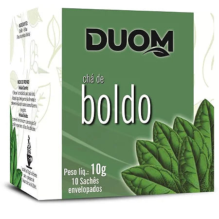 Chá de Boldo 10g com 10 sachês | Duom