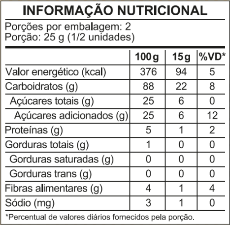 Canjica de Milho C/Açúcar de Coco 50g Hikage