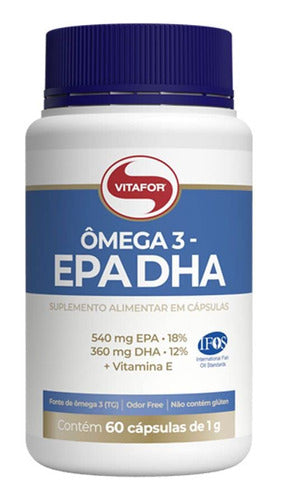 Ómega 3 EPA DHA Vitafort 60 Cápsulas - Vitafor