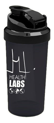 Coqueteleira Preta 700ml Health Labs