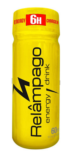 relâmpago energético 60ml 12 frasco apisvida