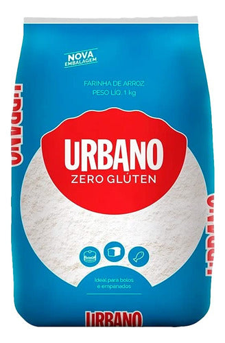 Farinha De Arroz Urbano 1kg