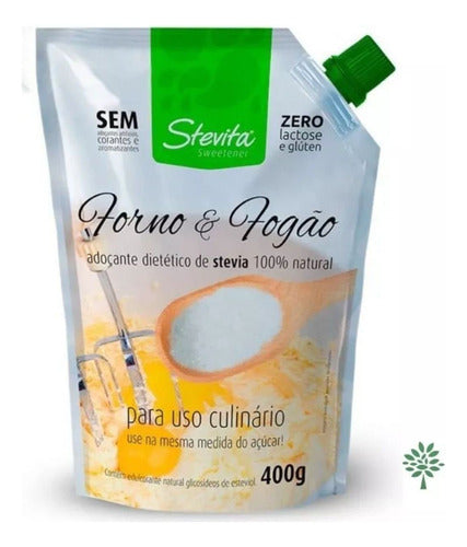 Adoçante Stevia Culinário Forno e Fogão 400g Stevita