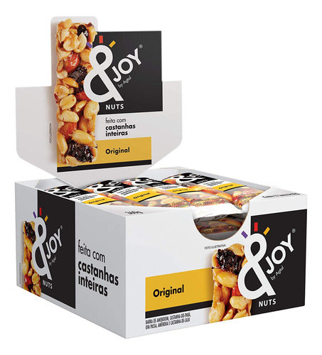 Barra Cereal Joy Original 12 Unidades 30g Agtal