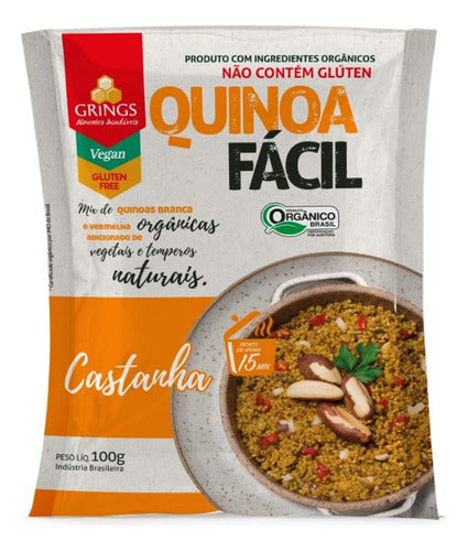 Grings Quinoa Castanha Orgânica 100G