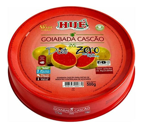 Goiabada Cascão com Stévia Doce em Corte Diet Hué 500g