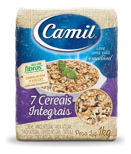Arroz Integral 7 Cereais 1kg Camil