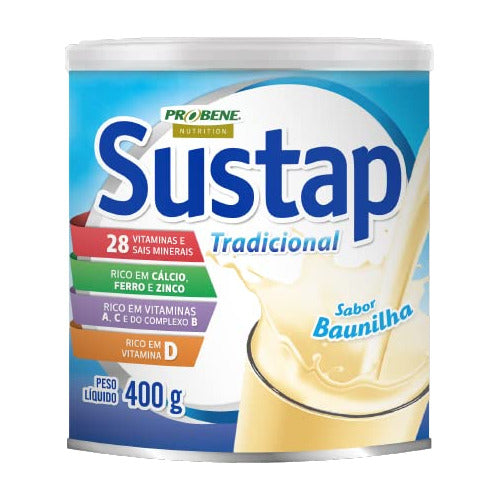 Sustap 400g Sabor Baunilha Suplemento em Pó - Probene