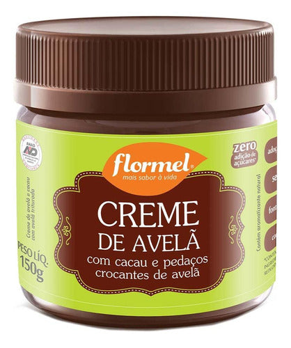 Creme De Avelâ Flormel Crocante Zero Açúcar 150g
