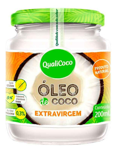 Oleo Coco Extravirgem 200ml