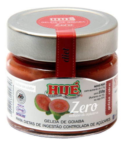 Geleia De Goiaba Zero Adição De Açúcar Hué 210g