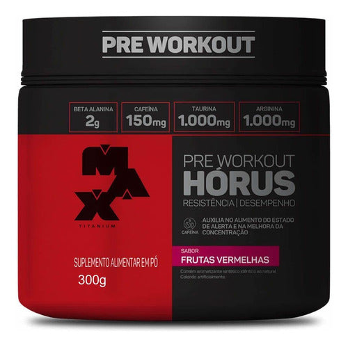 Horus (300g) - Frutas Vermelhas - Max Titanium