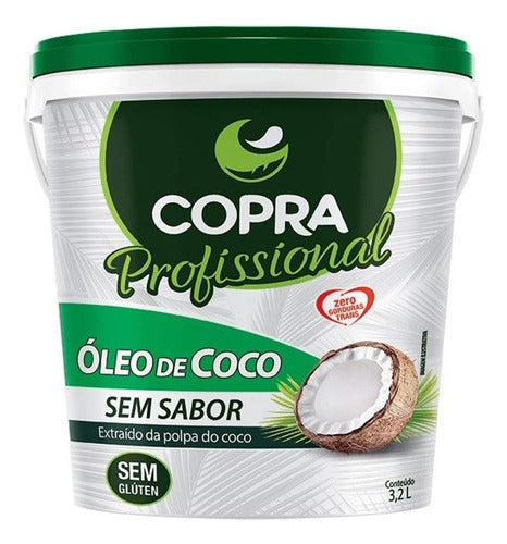 Oleo De Coco Sem Sabor 3,2l Copra