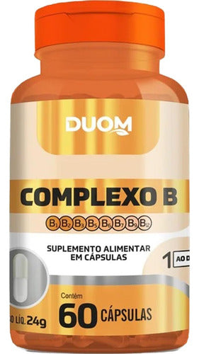 Complexo B 60 Cápsulas - Duom