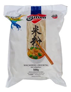 Bifum Macarrão Oriental De Arroz 500G