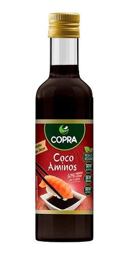 Molho Tipo Shoyu Coco Aminos Copra 250ml