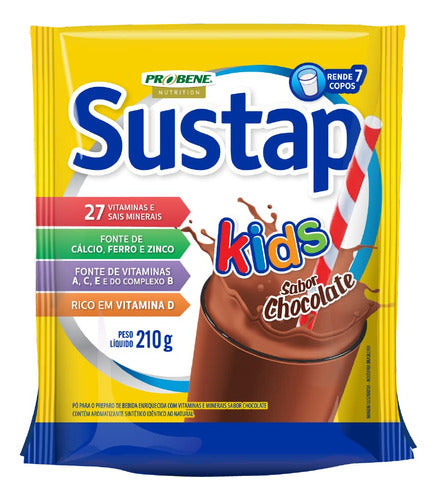 Sustap Kids Sachê - 210g Chocolate - Probene